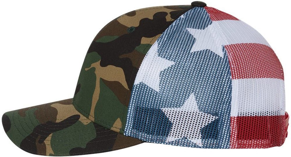 Richardson Printed MeshBack Trucker Cap - JL Franklins