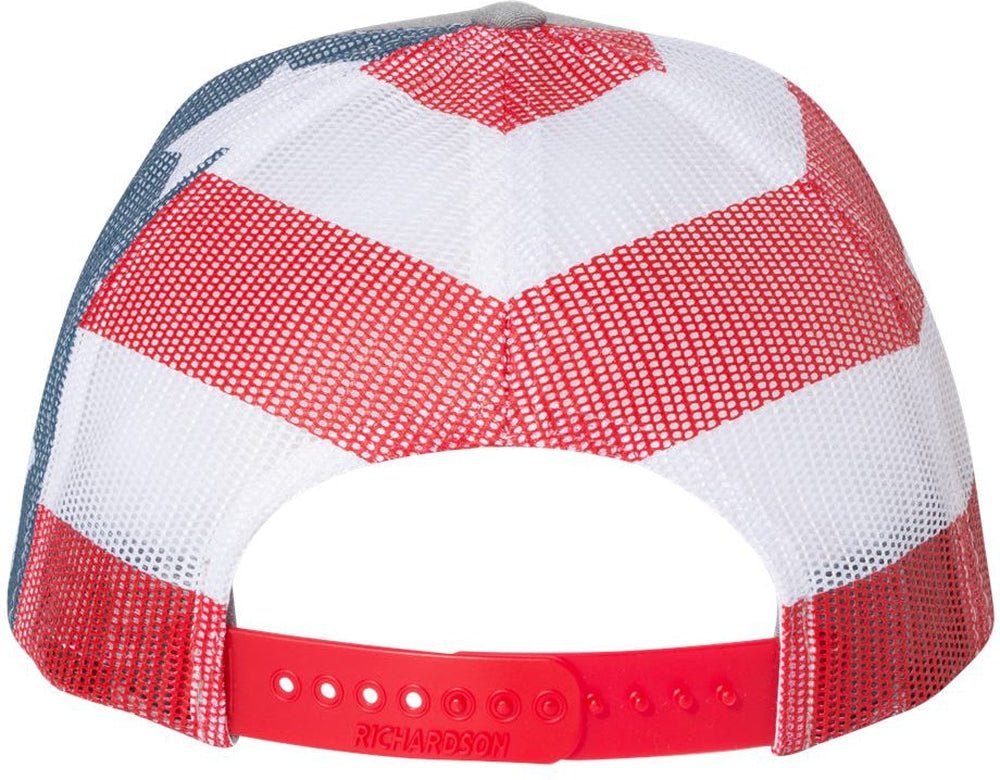 Richardson Printed MeshBack Trucker Cap - JL Franklins