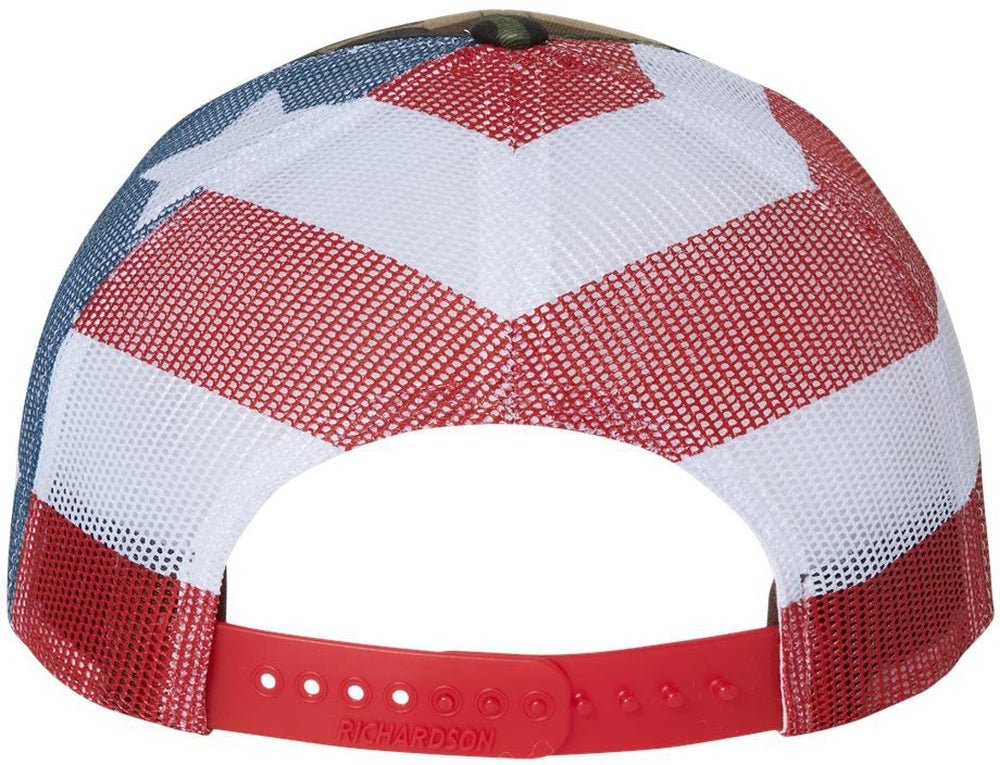 Richardson Printed MeshBack Trucker Cap - JL Franklins