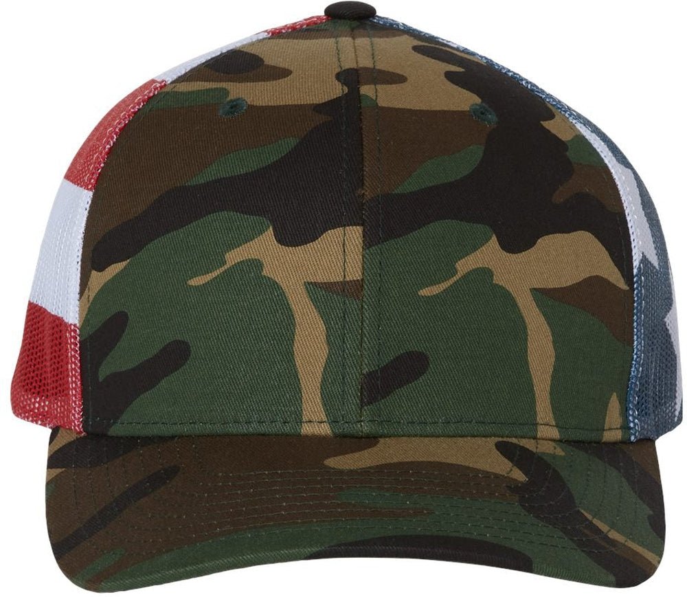 Richardson Printed MeshBack Trucker Cap - JL Franklins