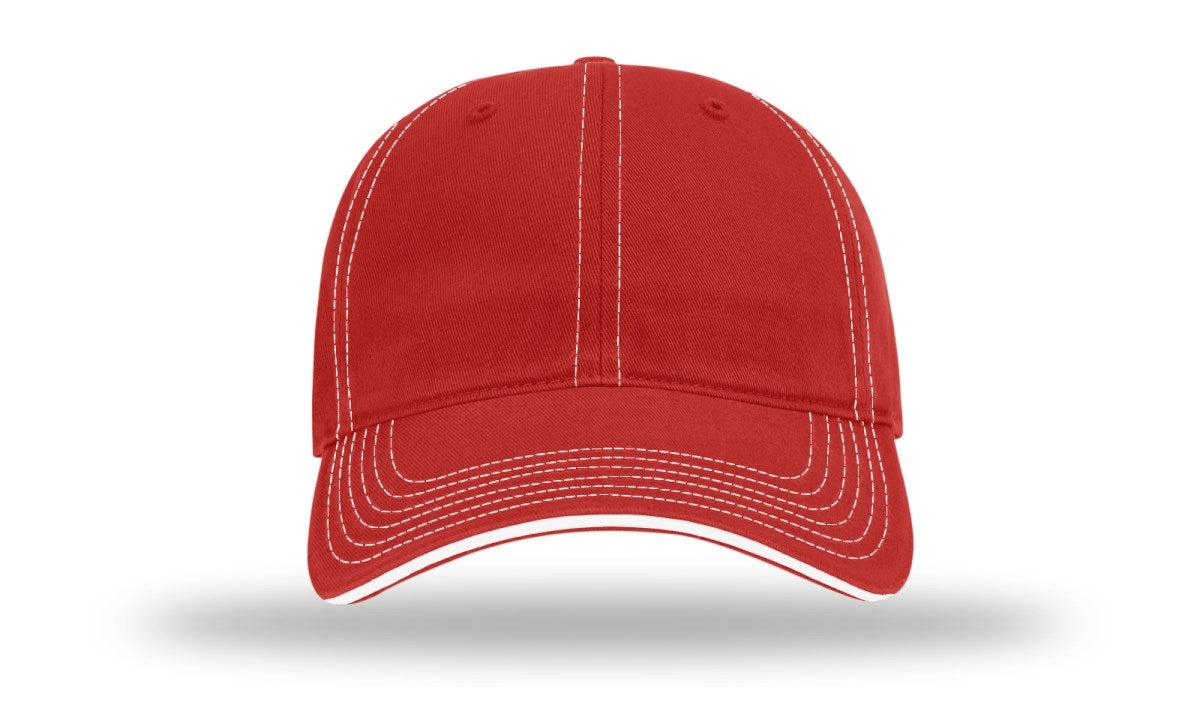 Richardson Washed Chino Sandwich Visor - JL Franklins