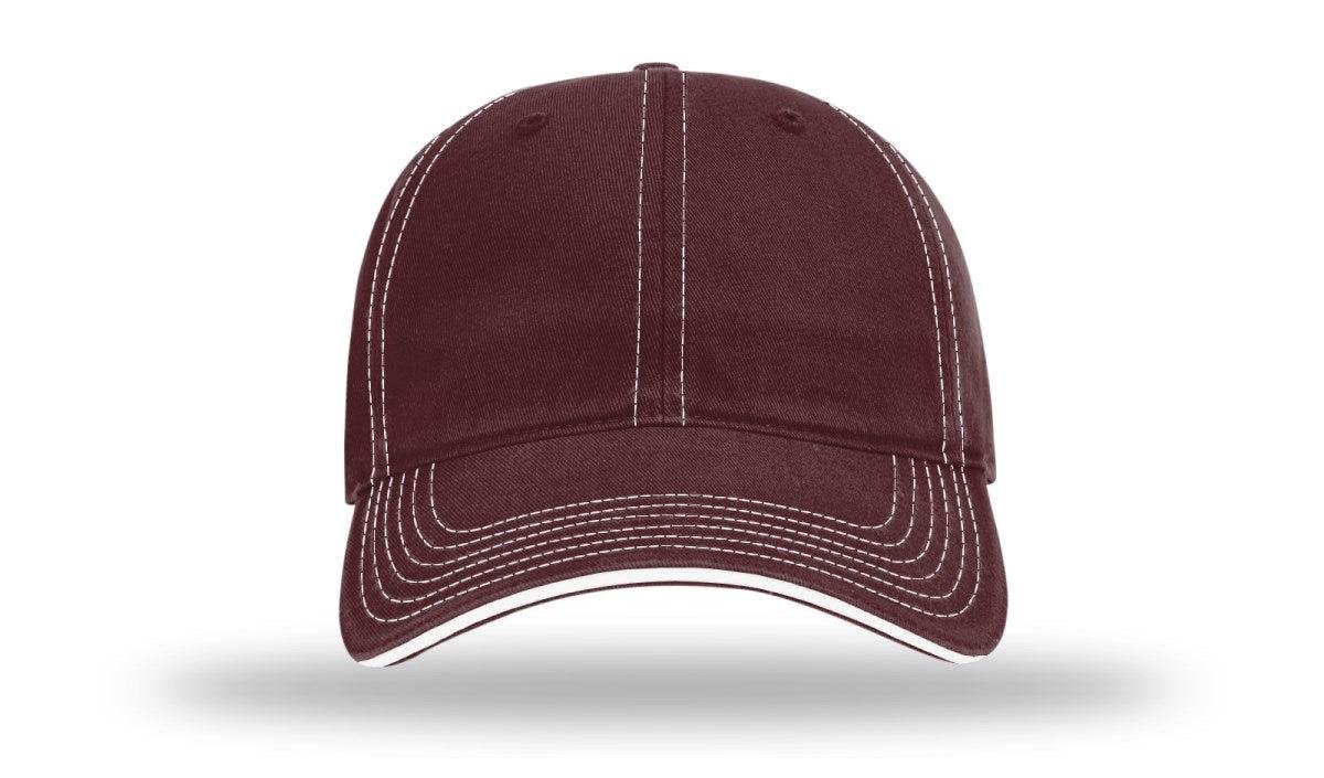 Richardson Washed Chino Sandwich Visor - JL Franklins