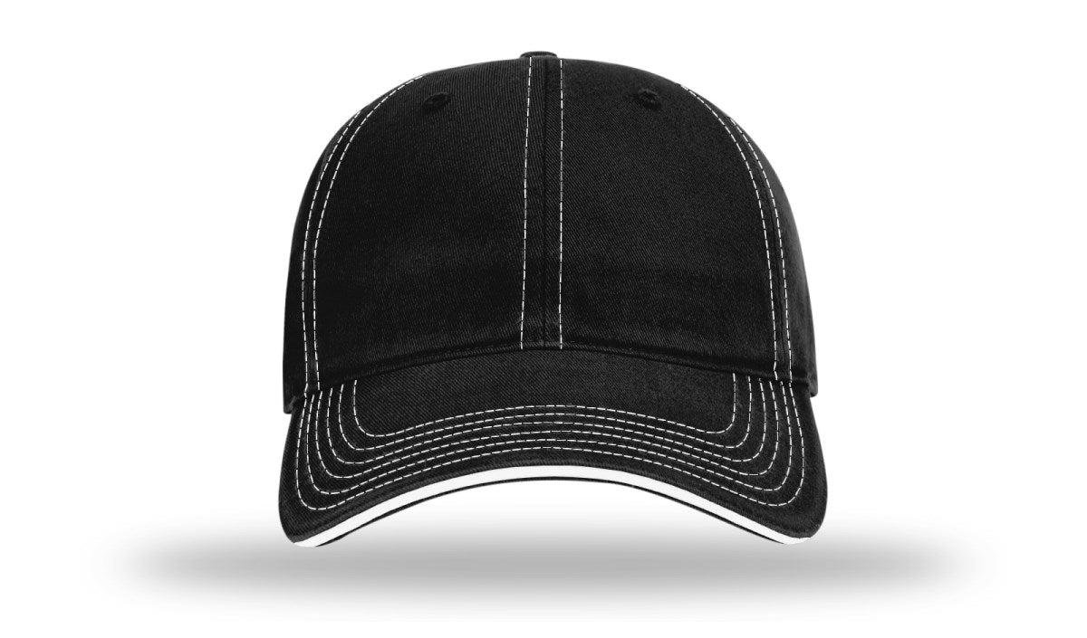 Richardson Washed Chino Sandwich Visor - JL Franklins