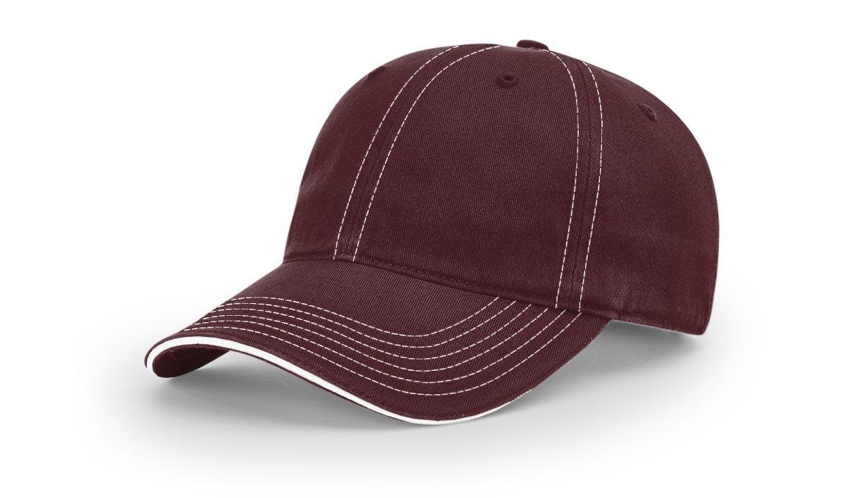 Richardson Washed Chino Sandwich Visor - JL Franklins