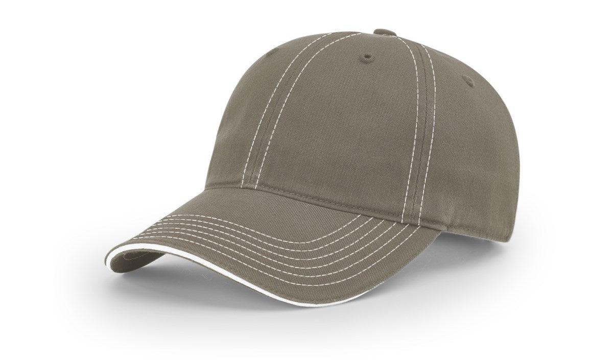 Richardson Washed Chino Sandwich Visor - JL Franklins
