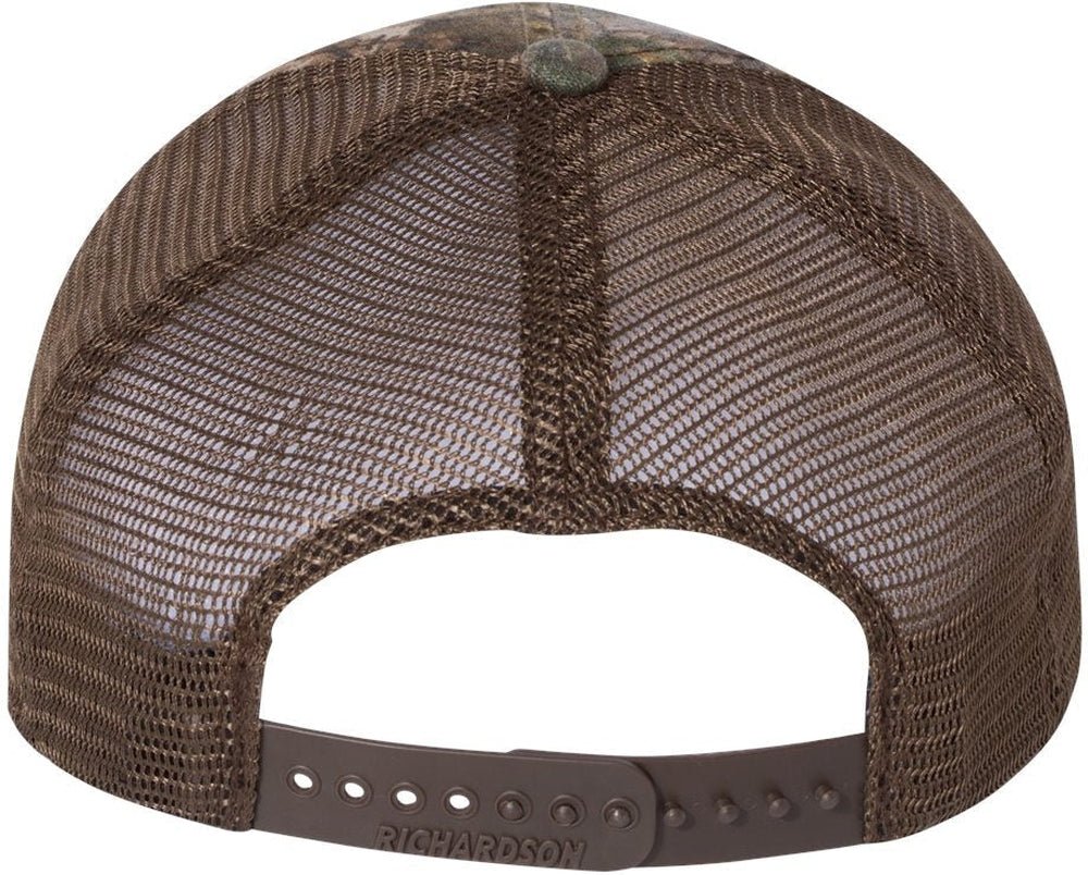 Richardson Washed Printed Trucker Cap - JL Franklins