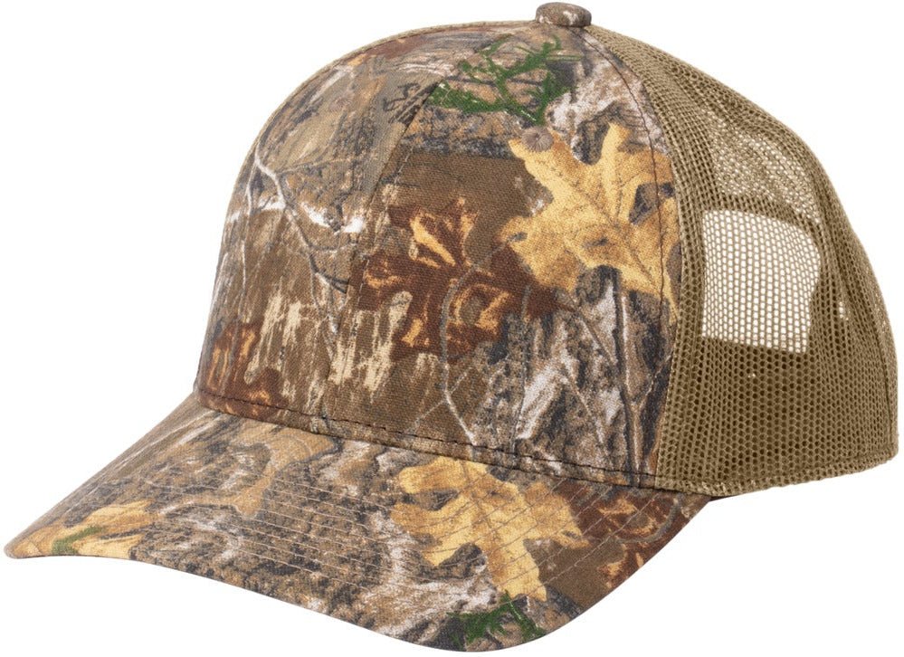 Russell Outdoors Camo Snapback Trucker Cap - JL Franklins