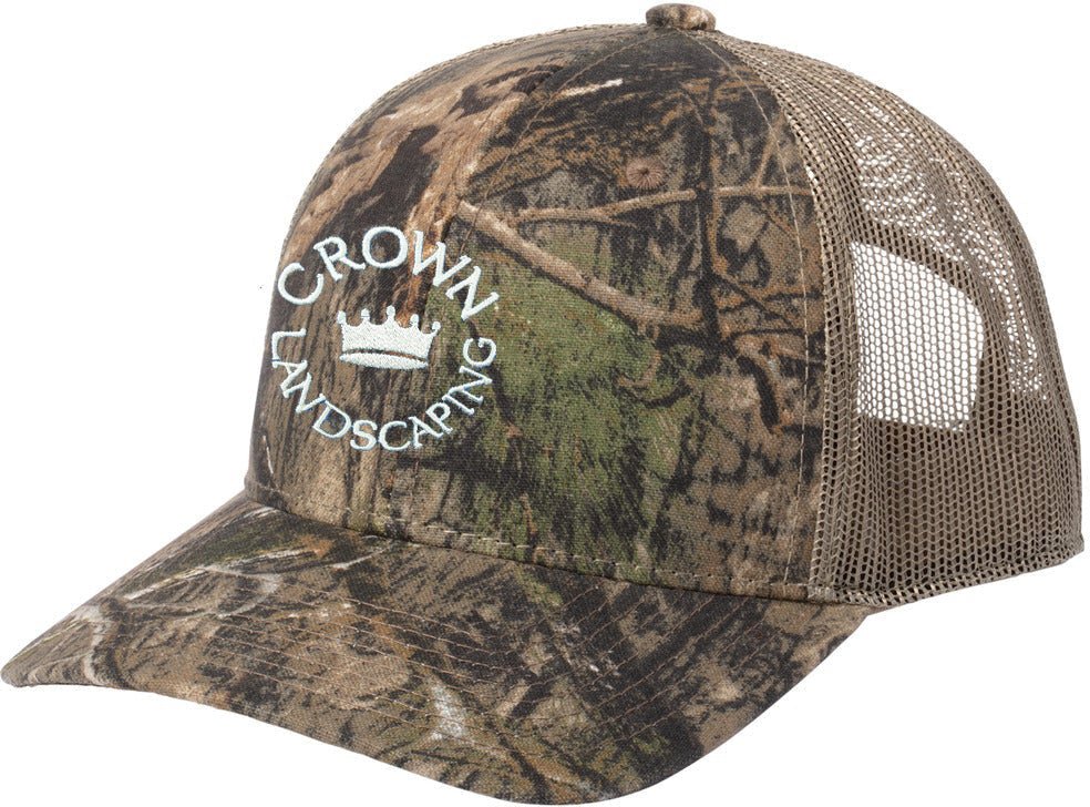 Russell Outdoors Camo Snapback Trucker Cap - JL Franklins