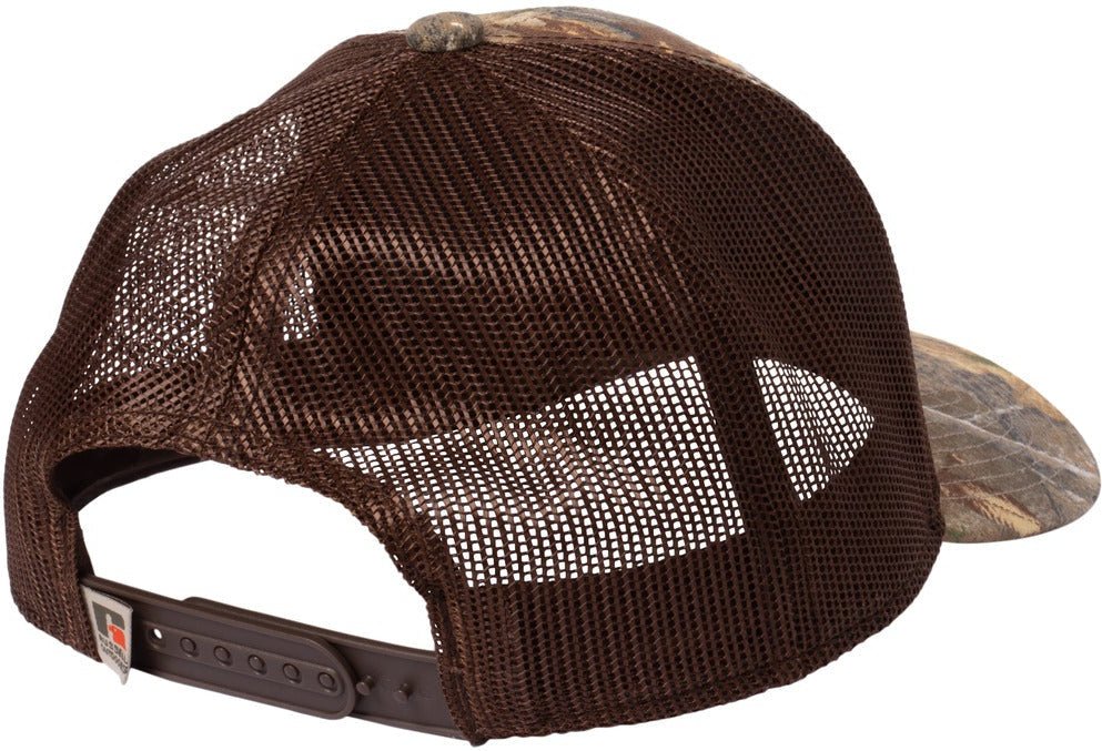 Russell Outdoors Camo Snapback Trucker Cap - JL Franklins