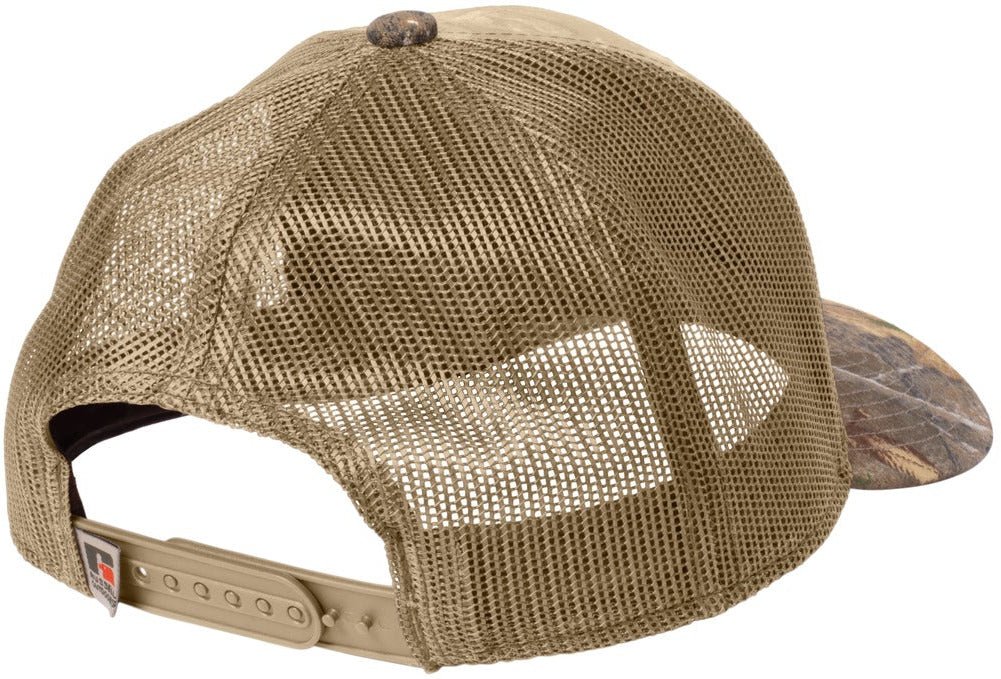 Russell Outdoors Camo Snapback Trucker Cap - JL Franklins