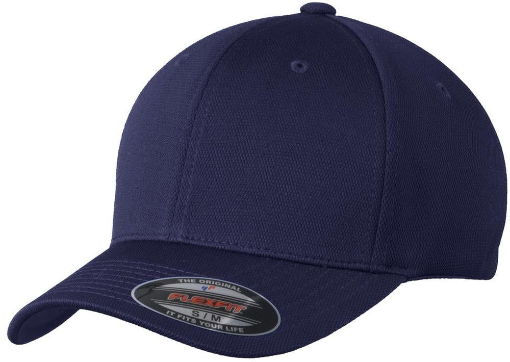 Sport - Tek Flexfit Cool & Dry Poly Block Mesh Cap - JL Franklins