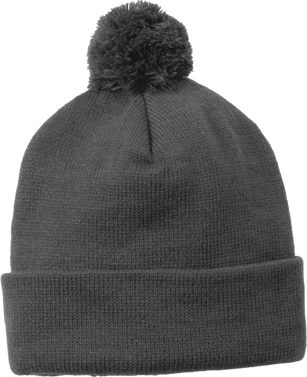 Sport - Tek Solid Pom Pom Beanie - JL Franklins