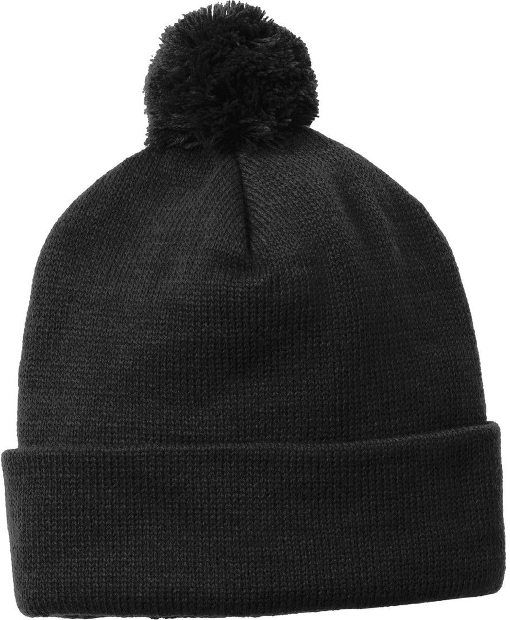 Sport - Tek Solid Pom Pom Beanie - JL Franklins