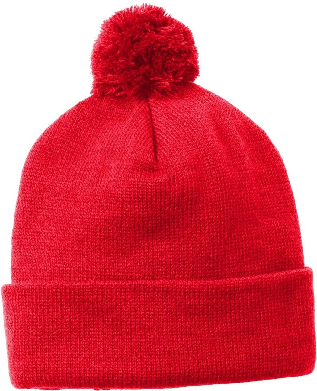 Sport - Tek Solid Pom Pom Beanie - JL Franklins