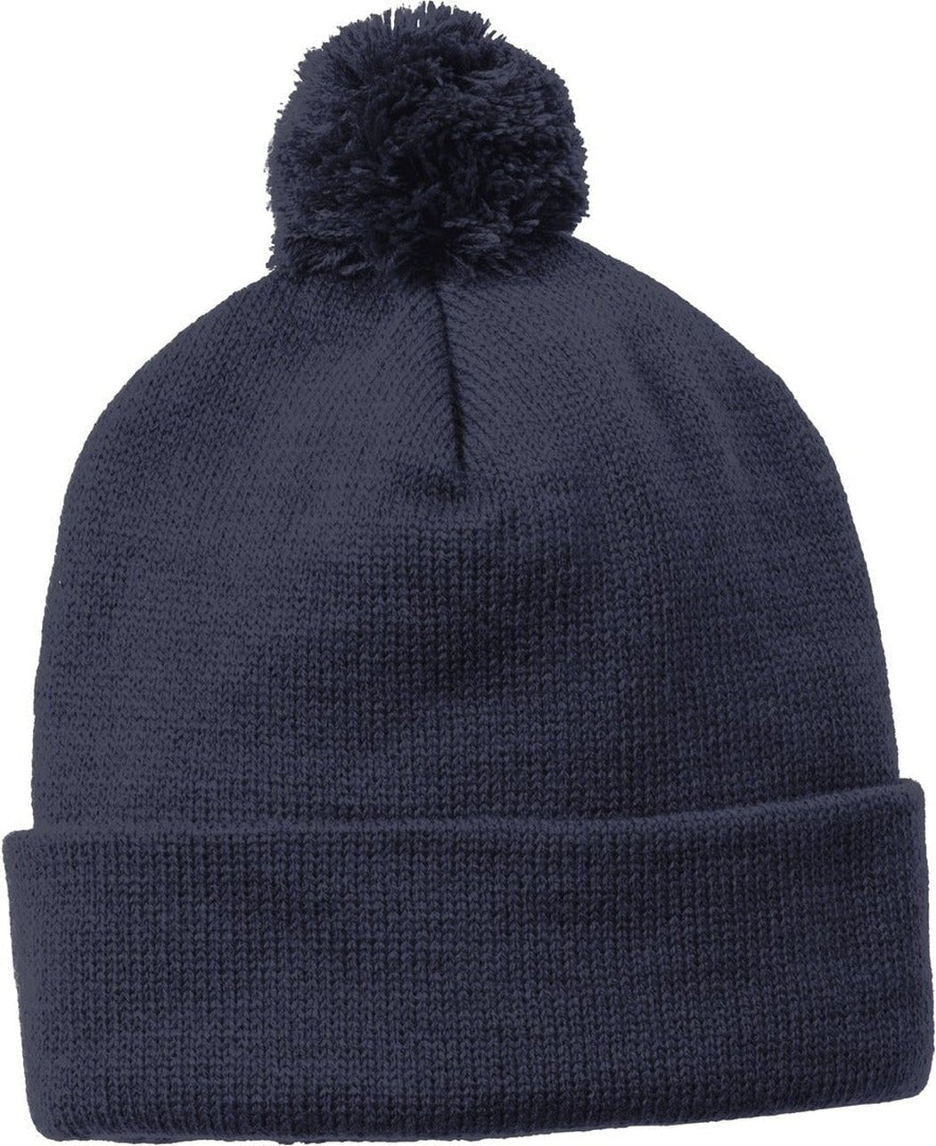 Sport - Tek Solid Pom Pom Beanie - JL Franklins