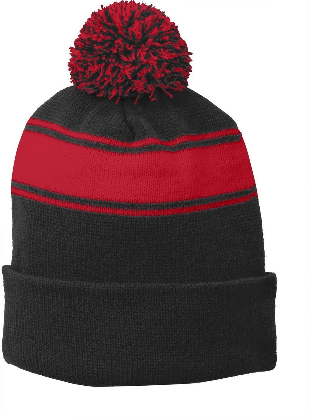 Sport - Tek Stripe Pom Pom Beanie - JL Franklins