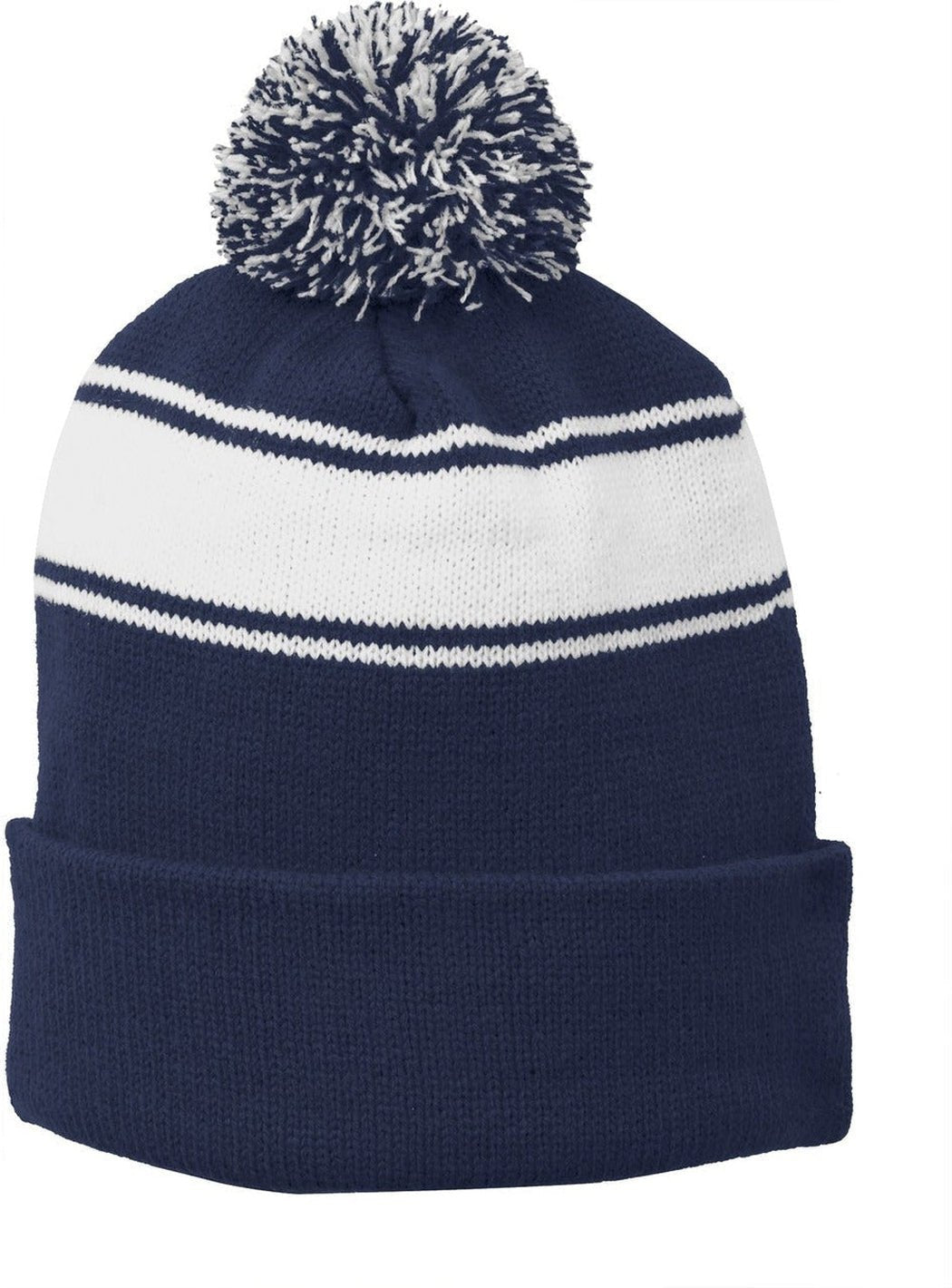 Sport - Tek Stripe Pom Pom Beanie - JL Franklins