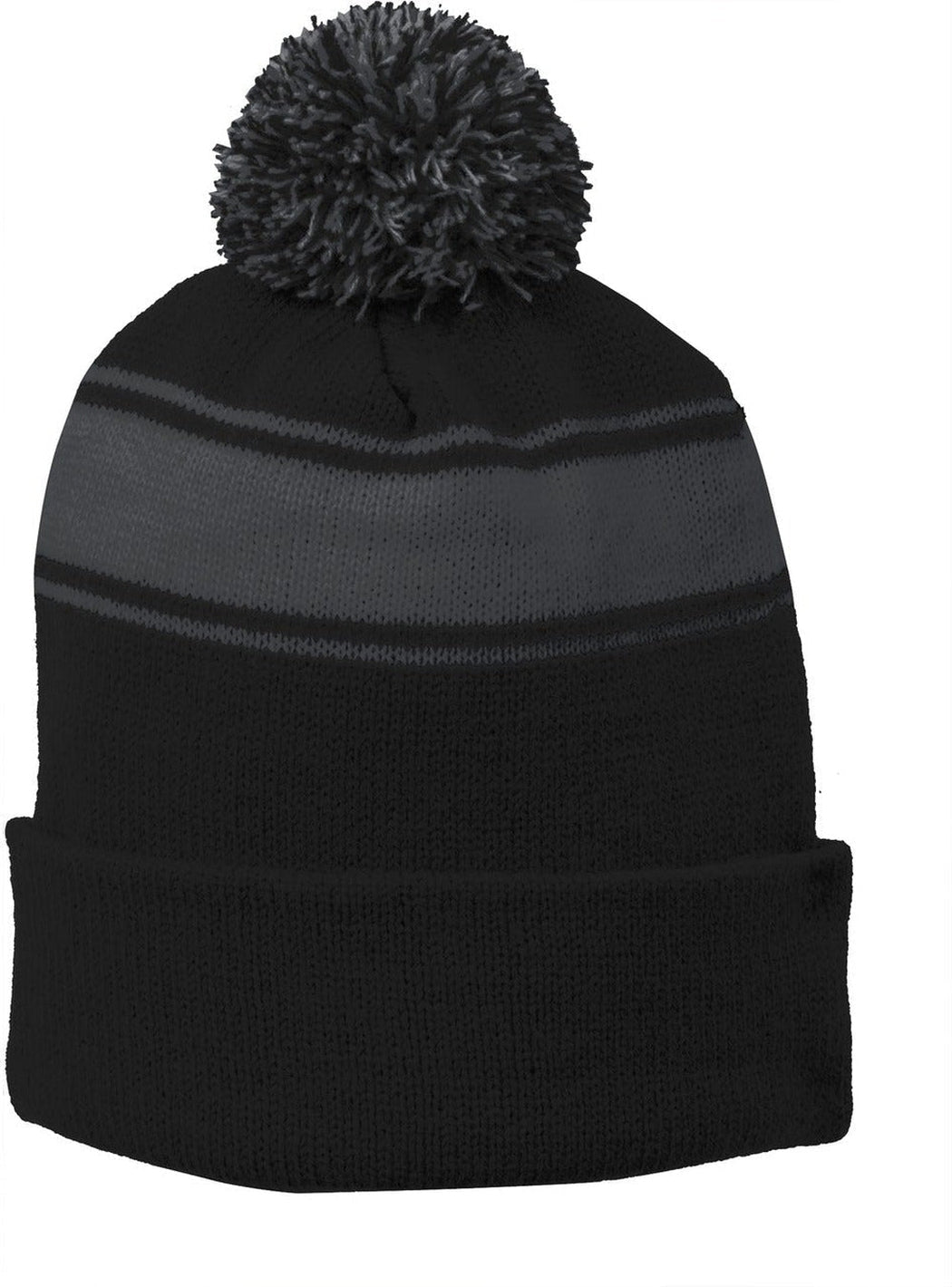 Sport - Tek Stripe Pom Pom Beanie - JL Franklins